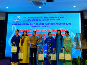 Thập Cốc Nông Lâm vinh dự đồng hành cùng CLB Nữ Nghệ Sĩ TP. HCM 