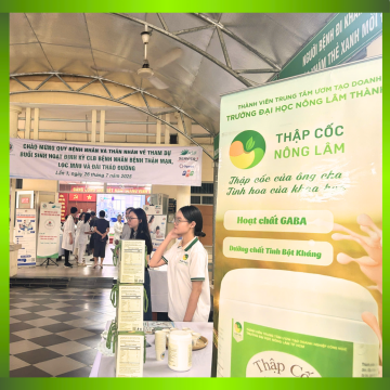 Thập Cốc GABA đồng hành cùng chương trình bệnh nhân thận mạn tại Bệnh viện Lê Văn Thịnh