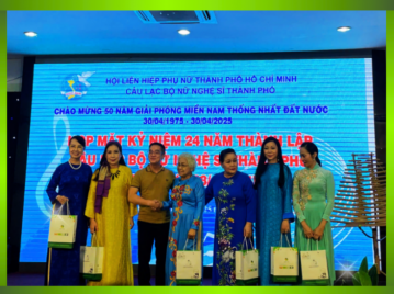 Thập Cốc Nông Lâm vinh dự đồng hành cùng CLB Nữ Nghệ Sĩ TP. HCM 