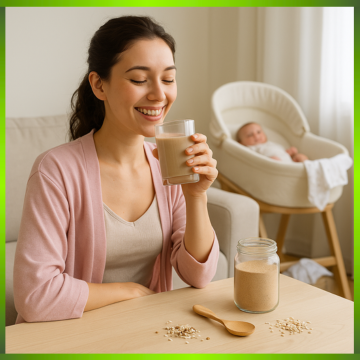 Ngũ cốc lợi sữa - Bí quyết cho mẹ bỉm yên tâm