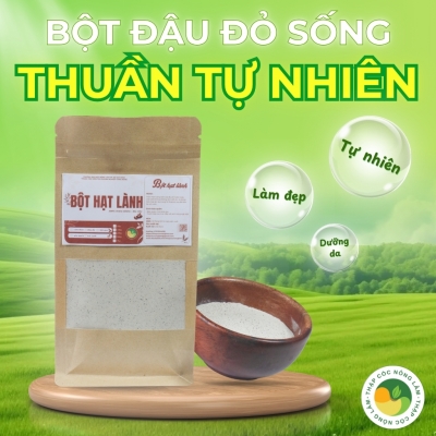 Bột Đậu Đỏ Sống Nguyên Chất Thuận Tự Nhiên - Thập Cốc Nông Lâm (Túi 1kg)