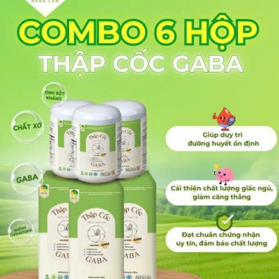 Combo 6 hộp Thập Cốc GABA