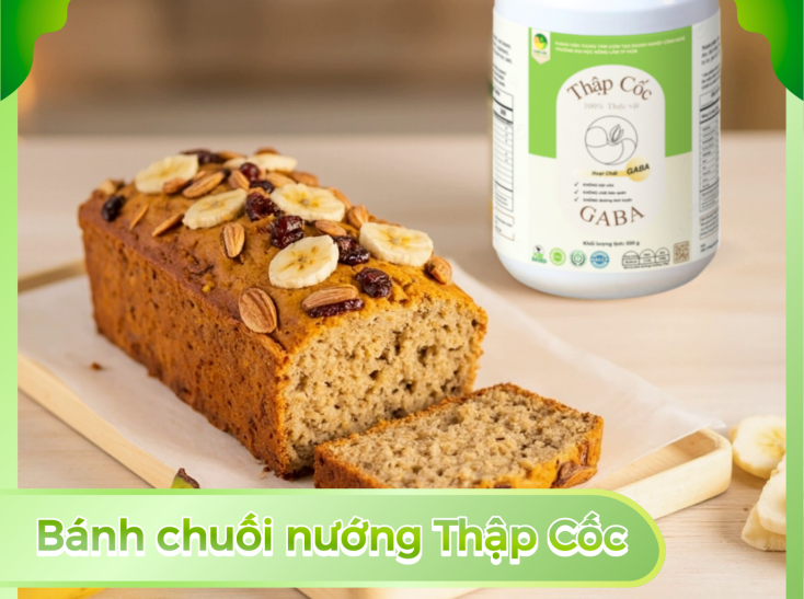 Bánh chuối thập cốc nướng